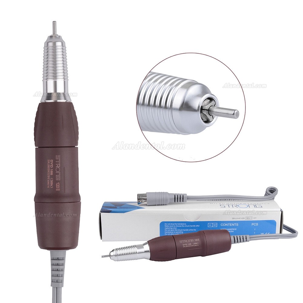 STRONG 120 Dental Lab Micro Motor Handpiece 35000RPM 2.35mm